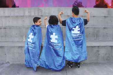 Autism Speaks Superhero Cape!