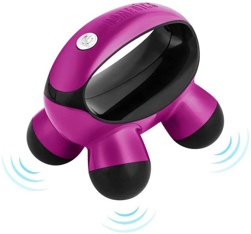 HoMedics Quatro Mini Hand-Held Massager with Hand Grip