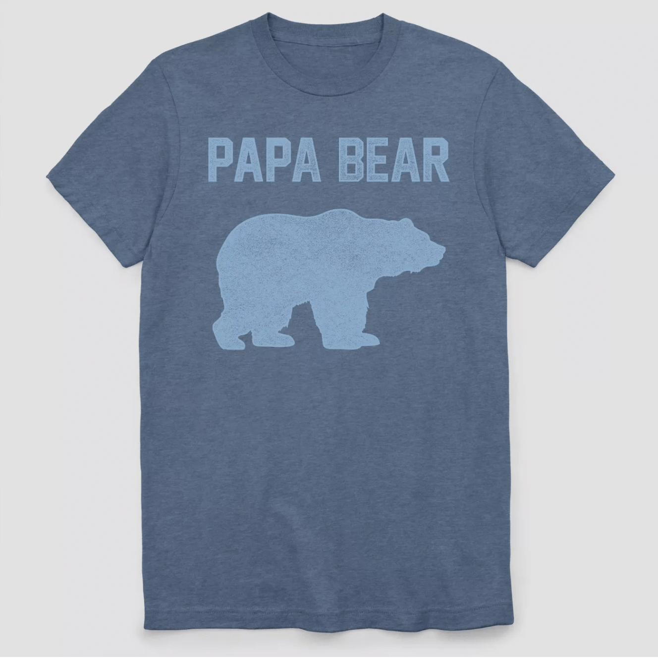 Men's Papa Bear Father's Day Short Sleeve Graphic T-Shirt