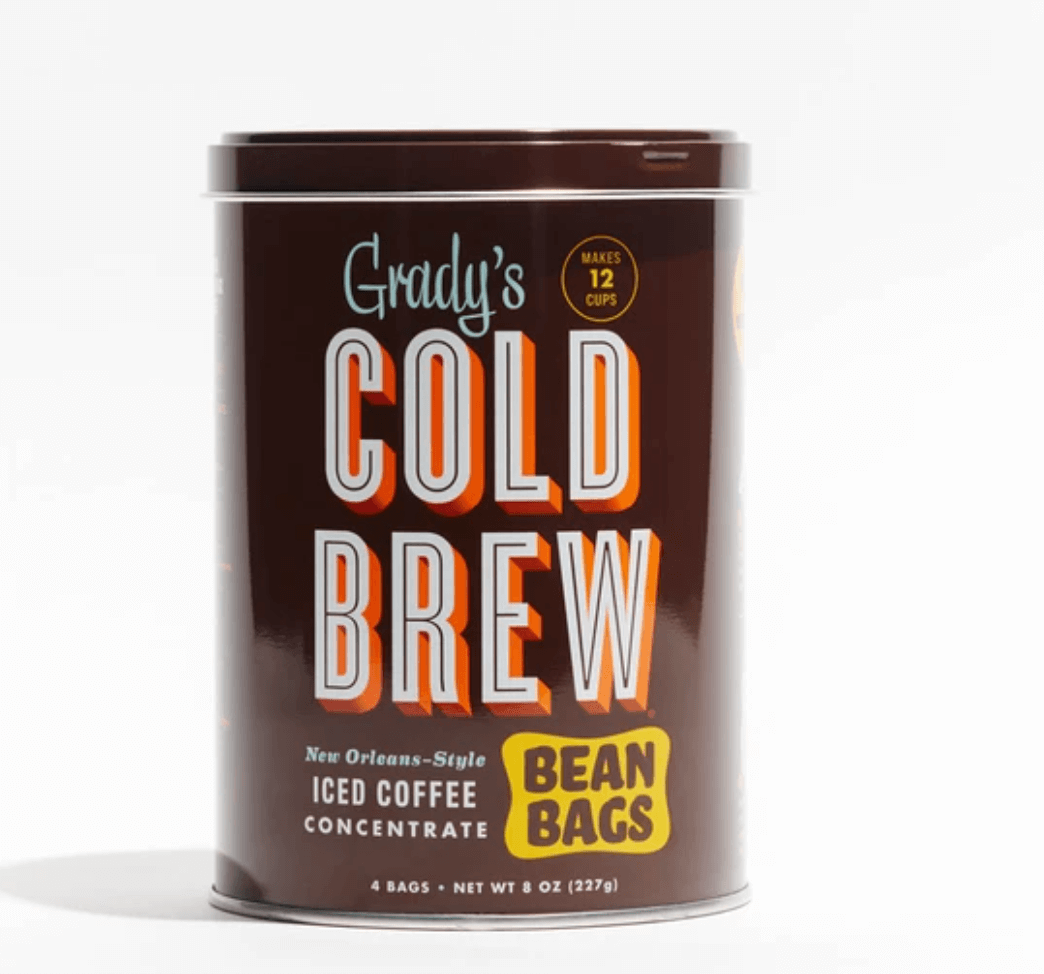 Bean Bag Can Grady's Cold Brew