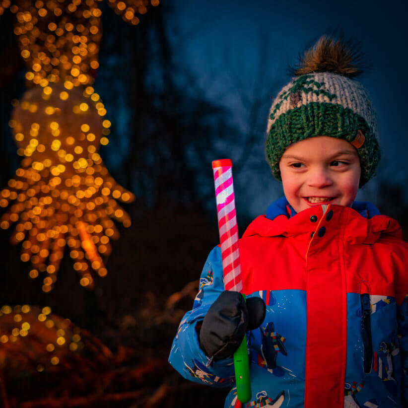 Enter the illuminated world of LUMAGICA at Harvest Moon. This improved and longer experience takes families to trails of wonder and delight.