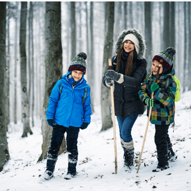 Outdoor Winter Activities in Nature